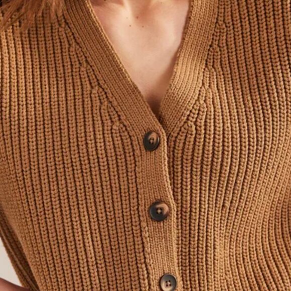 Oversized Ribbed Cardigan - Picture 2 of 7